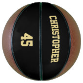 Name der Mit Monogramm Team-Nummer des  Spielers Basketball (Vertikal)