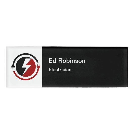 Name der Mitarbeiter des E-Mail-Personals Namenschild (Vorderseite)