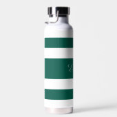 Name der modernen grünen Streifen Trinkflasche (Rechts)