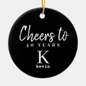 Name der Monografie jedes Jahr Keramik Ornament (Vorne)