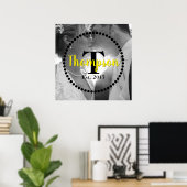 Name der Monogrammfamilie Poster (Heimbüro)