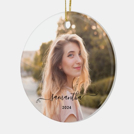 Name der niedlichen Bow-Signatur Keramik Ornament (Links)