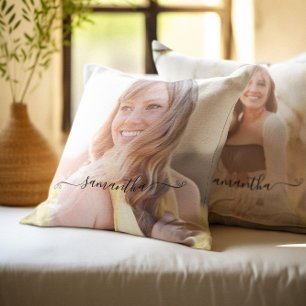 Name der niedlichen Bow-Signatur Kissen