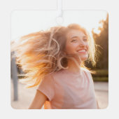 Name der niedlichen Bow-Signatur Ornament Aus Metall (Rückseite)