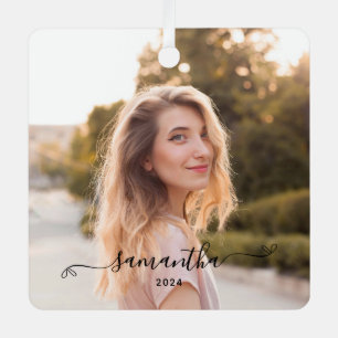 Name der niedlichen Bow-Signatur Ornament Aus Metall