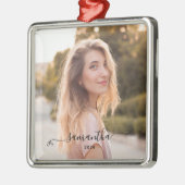 Name der niedlichen Bow-Signatur Ornament Aus Metall (Links)