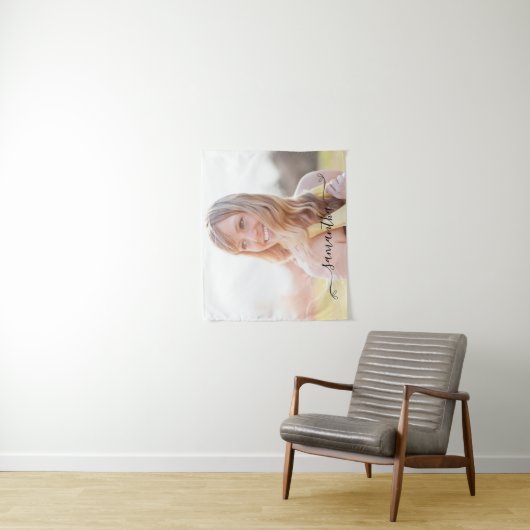 Name der niedlichen Bow-Signatur Wandteppich (Beispiel)