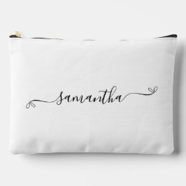 Name der niedlichen Bow-Signatur Zubehörtasche