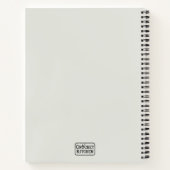 Name der niedlichen Cotgecore Crochet Avocado Mono Notizblock (Rückseite)