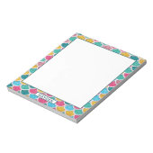 Name der niedlichen farbigen Mermaid-Skala Notizblock (Rotiert)