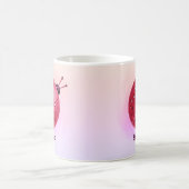 Name der niedlichen Girly Ladybug Kaffeetasse (Mittel)