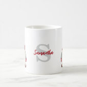 Name der niedlichen Gnome-Monogramm Kaffeetasse (Mittel)