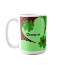 Name der niedlichen Lady Bug & Clover Leaf