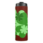 Name der niedlichen Lady Bug & Clover Leaf Thermosbecher (Vorderseite)