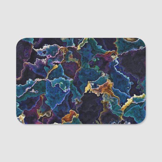 Name der Ölschicht Namensschild (Vorderseite)