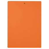 Name der Orangefarbe des Monarchfalter Klemmbrett (Rückseite)