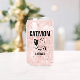 Name der personalisierten Cat-Mama Dosenglas