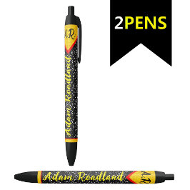 Name der personalisierten ersten Monogramm, elegan Kugelschreiber