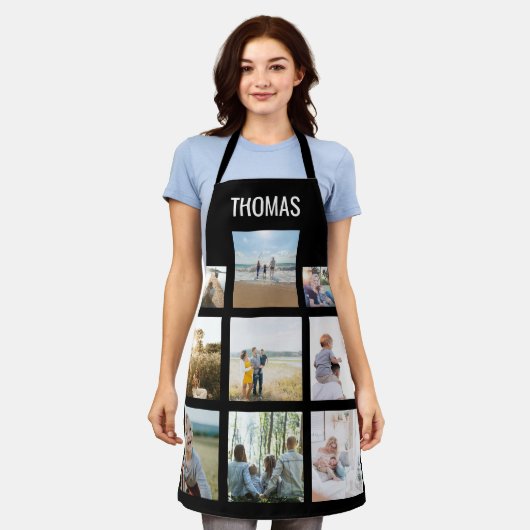 Name der personalisierten Fotokollektion Schürze (Getragen)