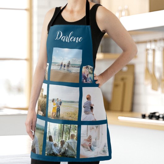 Name der personalisierten Fotokollektion Schürze
