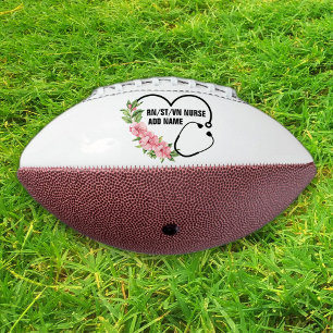 Name der personalisierten Krankenschwester Football