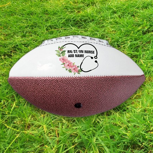 Name der personalisierten Krankenschwester Football