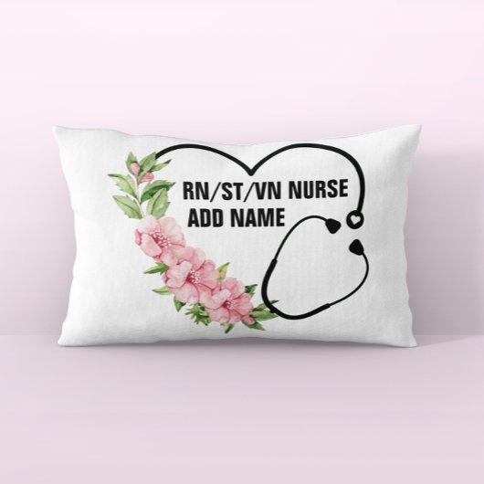 Name der personalisierten Krankenschwester Kissenbezug