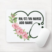 Name der personalisierten Krankenschwester Mousepad (Mit Mouse)