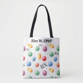 Name der personalisierten Pharmazie Custom CPhT Tasche