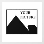 Name der Personalisierten Picture Business Company Fensteraufkleber (Blatt)