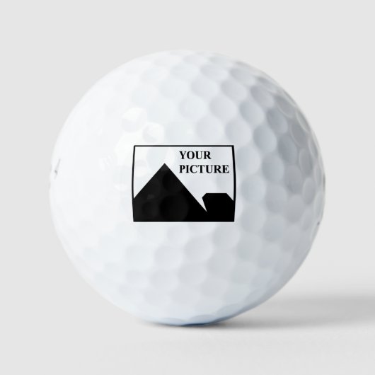 Name der Personalisierten Picture Business Company Golfball (Vorderseite)