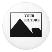 Name der Personalisierten Picture Business Company Keramikknauf (Vorderseite)