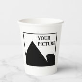 Name der Personalisierten Picture Business Company Pappbecher (Vorderseite)