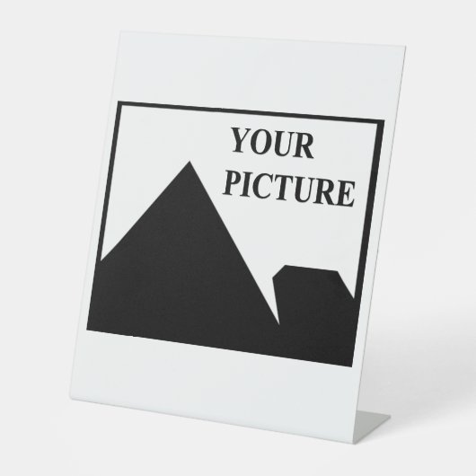 Name der Personalisierten Picture Business Company Sockelschild (Vorderseite)