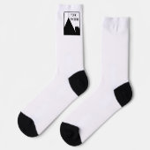 Name der Personalisierten Picture Business Company Socken (Linkes Detail)