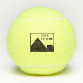 Name der Personalisierten Picture Business Company Tennisbälle (Vorderseite)