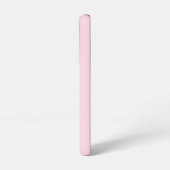 Name der personalisierten Rose Gold Script Monogra Samsung Galaxy Hülle (Linke Seite)