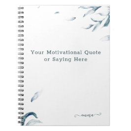 Name der personalisierten Wasserfarbe für Inspirat Notizblock