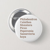Name der Pflanze Button (Vorne & Hinten)