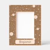Name der Raumplaner und Sterne Geätzte Rahmen (Vorderseite)