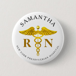 Name der registrierten Krankenschwester Button