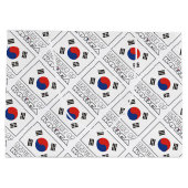 Name der Republik Korea und der südkoreanischen Fl Große Geschenktüte (Rückseite)