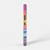 Name der Retro-Coolen Tropical Beach Sunset-Monogr Samsung Galaxy Hülle (Rechte Seite)