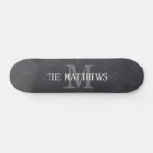 Name der Rustikalen Schwarzen Hauptplatine Skateboard (Horizontal)