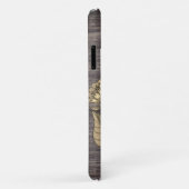 Name der rustikalen Sonnenblume Monogramm Case-Mate iPhone Hülle (Hinten/Rechts)