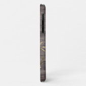 Name der rustikalen Sonnenblume Monogramm Case-Mate iPhone Hülle (Hinten/Links)