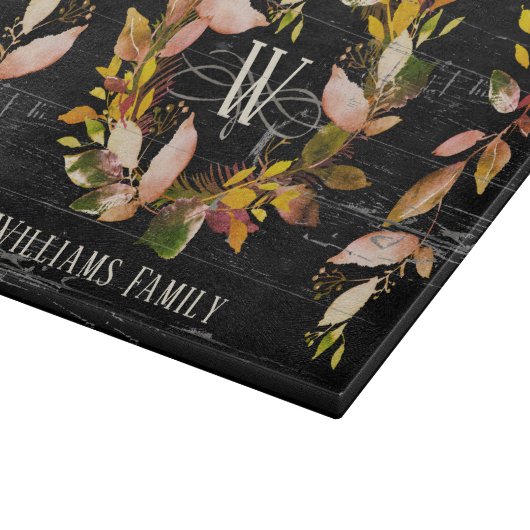 Name der Rustikalen Wasserfarbe Schneidebrett (Ecke)