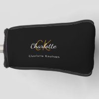 Name der Schwarz-weißen Monogrammbuchstaben