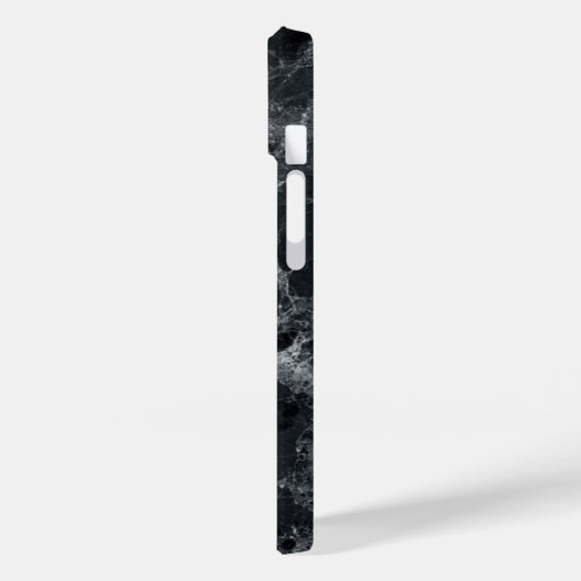 Name der Schwarzen Marmortextur Monogram Case-Mate iPhone Hülle (Rückseite / Links)