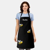 Name der schwarzgelben Bienen Schürze (Getragen)